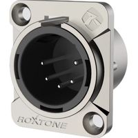 Gniazdo tablicowe panelowe Roxtone XLR RX5MD-NT