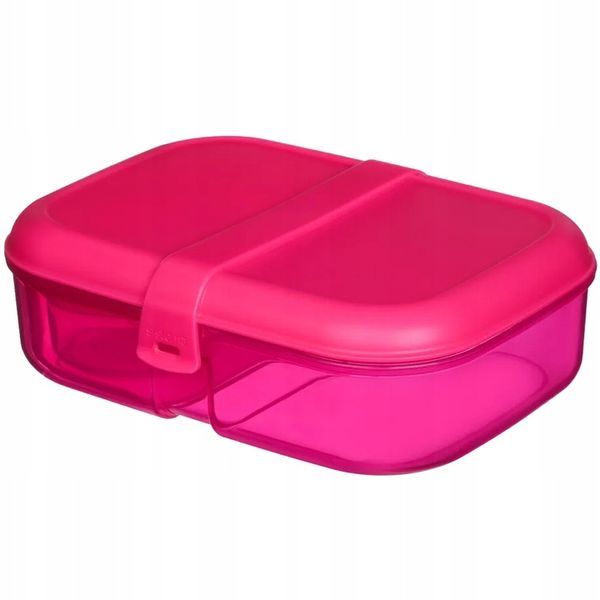 Śniadaniówka lunchbox sistema z przegródkami pojemnik śniadaniowy 1100ml zdjęcie 6