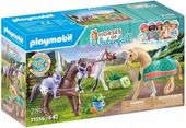 Playmobil 3 Figurki Koni Horses of Waterfall Morgan, Quarter Horse Angloar