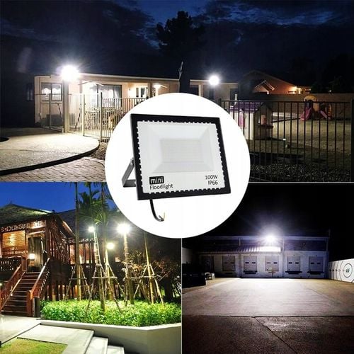 HALOGEN LED 100W NAŚWIETLACZ SLIM ZEWNĘTRZNY ROBOCZY OSZCZĘDNY DO na Arena.pl