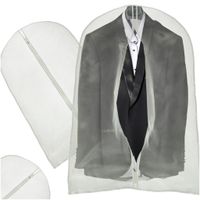 Pokrowiec Na Ubrania Garnitur Odzież Ubrania Przezroczysty 60 X 120 Cm