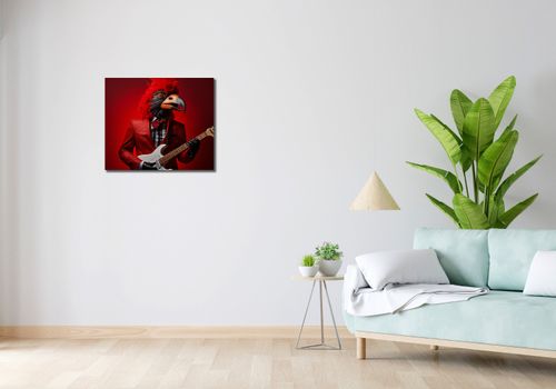 Obraz 60x50cm Zwierzęcy Rock'n'Roll na Arena.pl