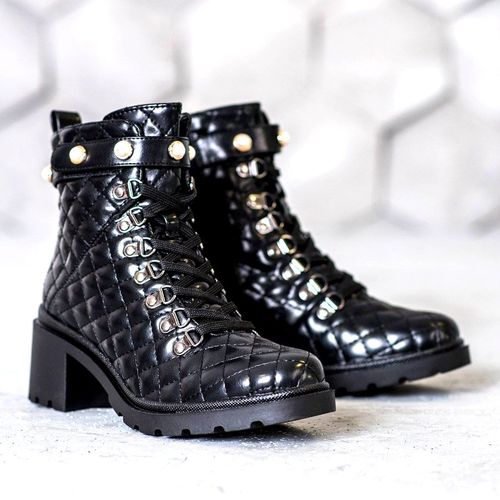 Pikowane Botki Na Platformie r.37 na Arena.pl