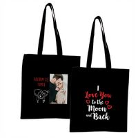 Eko Torba z imieniem napis WALENTYNKI KOCHAM CIĘ