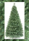Choinka sztuczna PREMIUM Świerk Srebrny SILVER SKY 3D 100% PE 180 cm
