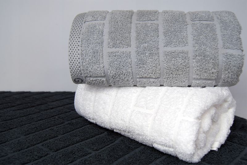 Ręcznik Brick 70X140 Greno Biały zdjęcie 4