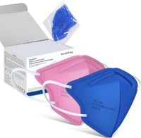 Maseczka Ochronna 5 Warstwowa Mała Maska FFP2 z Certyfikatem CE 20szt