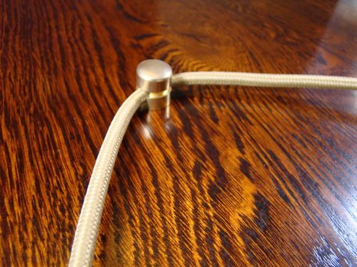 UCHWYT SUFITOWY LUB ŚCIENNY  METALOWY- CHROMOWANY na Arena.pl