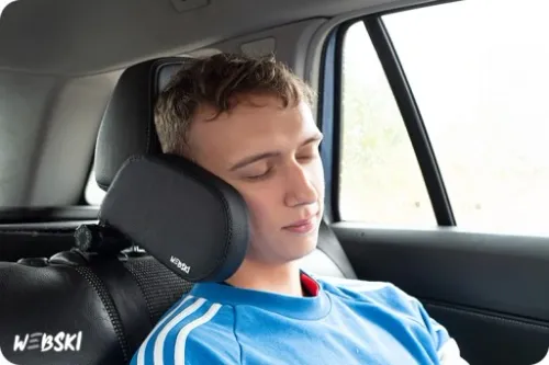 ZAGŁÓWEK PODUSZKA OPARCIE NA GŁOWE DO SAMOCHODU na Arena.pl
