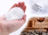 .Kryształki mentolowe do sauny.