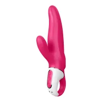 satisfyer mr. rabbit silikonowy model dwusilnikowy wodoodporny ipx7