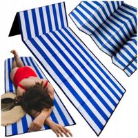 Mata Plażowa na Plaże Kamieniste Gruba Duża XXL Koc Plażowy Składana 190cm