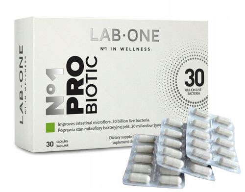 Lab One ProBiotic 30 kapsułek na Arena.pl