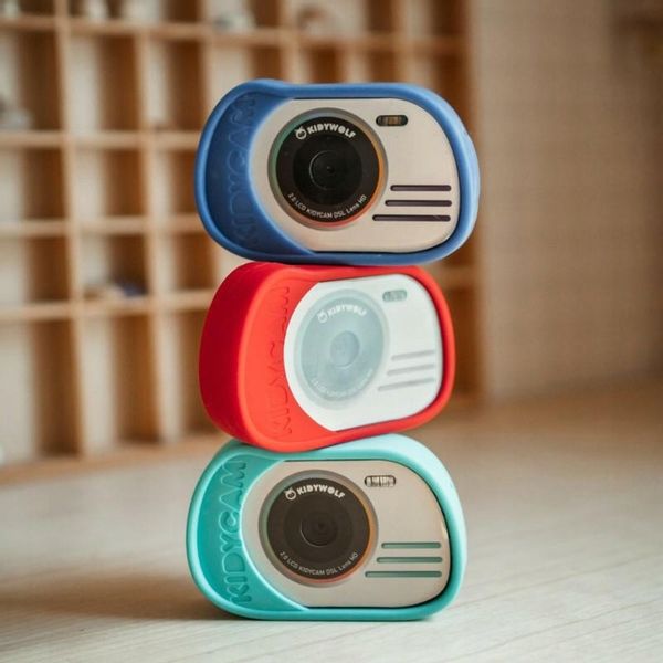 Kidywolf - Wodoodporny aparat Kidycam - Niebieski zdjęcie 4