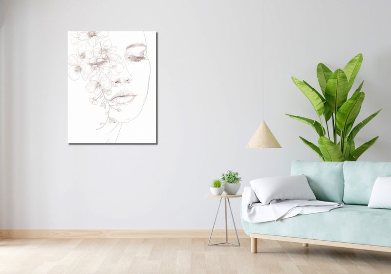 Obraz 70x90cm Kwitnąca Imersja zdjęcie 2