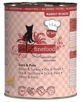 Catz Finefood Ragout N.603 Gęś I Indyk Puszka 380G
