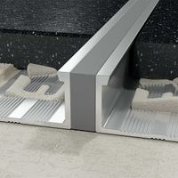 Profil LL dylatacyjny 12 mm długość 250 cm, aluminiowy z gumową wkładką