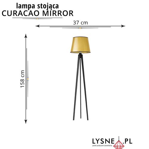 Lampa stojąca CURACAO MIRROR na Arena.pl