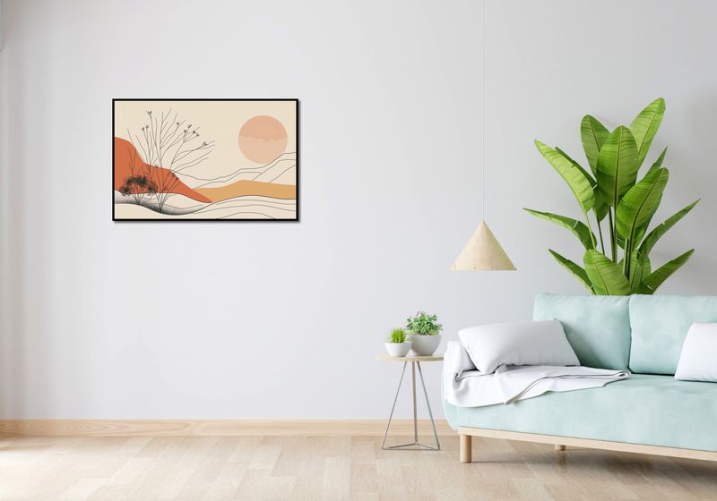 Plakat 86,4x56,8cm Pustynna Wydma zdjęcie 4