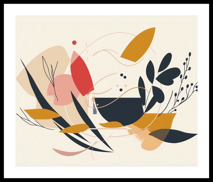 Plakat 60x50cm Porywista Flora zdjęcie 3