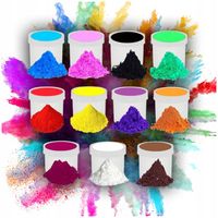 BARWNIK SPOŻYWCZY W PROSZKU 55 G ZESTAW 11 KOLORÓW INTENSYWNE KOLORY