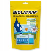 BIOLATRIN Preparat do Szamb Ścieków Ekologiczne Bakterie do Szamba 2 SZTUKI