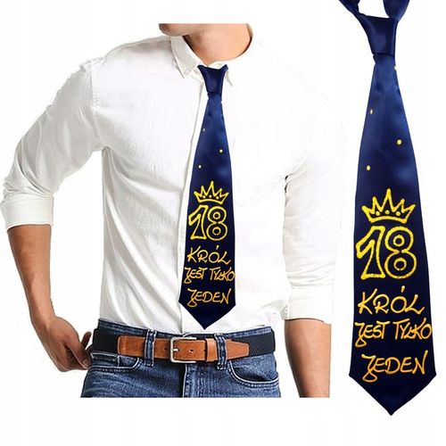 PREZENT NA URODZINY KRAWAT 18 30 40 50 60 70 na Arena.pl