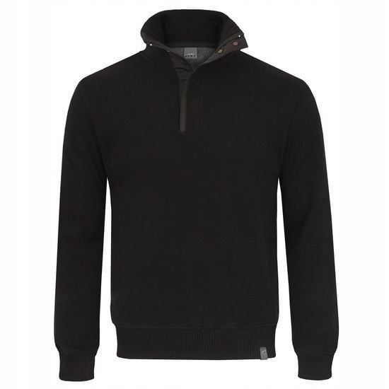 Sweter męski czarny Sebi Rozmiar - 4XL zdjęcie 1