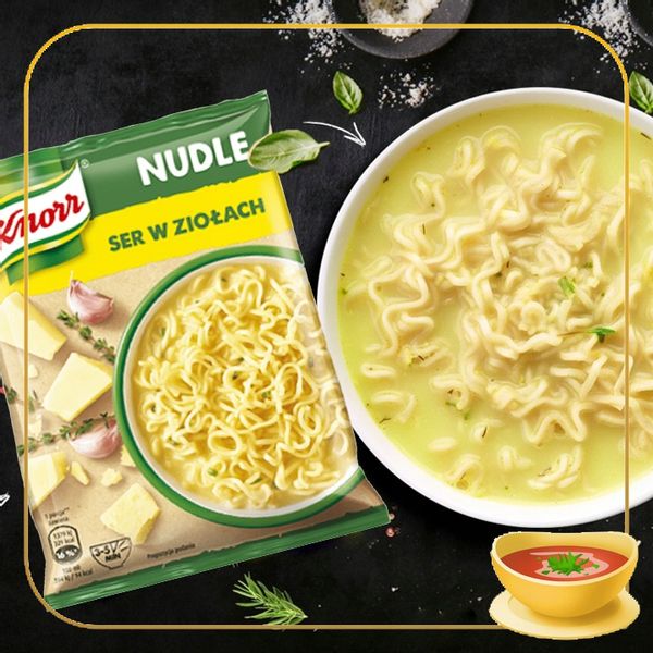 Pakiet 22szt KNORR NUDLE SER W ZIOŁACH 61G zdjęcie 5