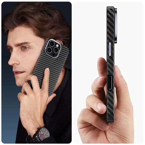 tech-protect ion carbon magsafe iphone 16 pro max black/silver na Arena.pl