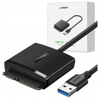 UGREEN ADAPTER PRZEJŚCIÓWKA Z USB 3.0 DO PODŁĄCZENIA DYSKU 2.5' / 3.5' SATA