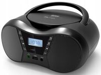 Radioodtwarzacz Eltra Lila 2 CD MP3 USB Bluetooth czarny