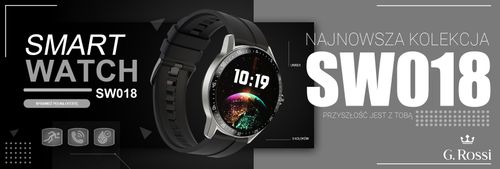 Zegarek SMARTWATCH G.ROSSI SW018-1 na Arena.pl