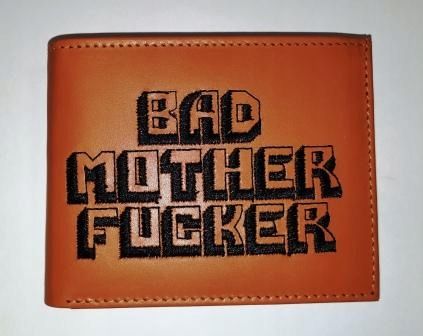 PULP FICTION portfel BAD MOTHER FUCKER 100% skóra na Arena.pl