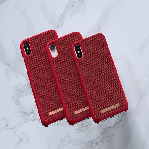 Materiałowe etui iPhone Xs Max (Red) na Arena.pl