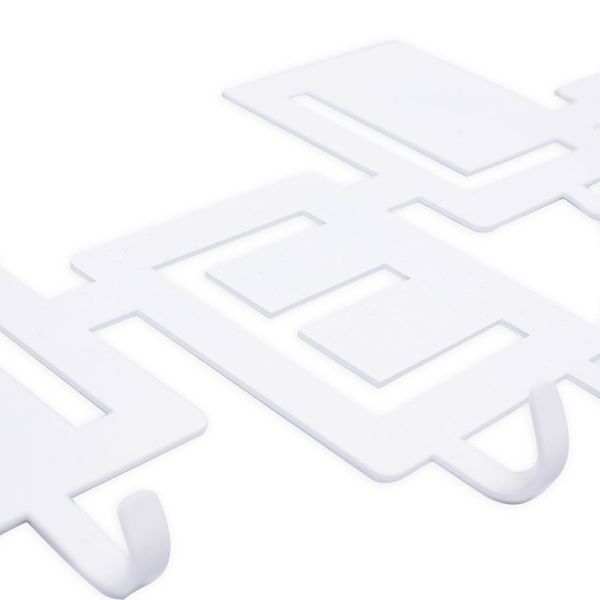 Wieszak ścienny Hello biały zdjęcie 3