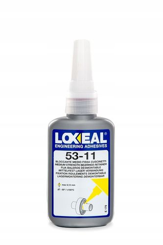 KLEJ DO ŁOŻYSK WAŁÓW TULEJEK LOXEAL 53-11 ŚREDNIO DEMONTOWALNY 50 ml na Arena.pl