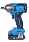 HOGERT Klucz udarowy akumulatorowy bezszczotkowy 1/2" 400 Nm 20V 2.0Ah