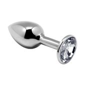 mini metal butt plug l clear