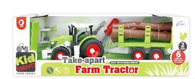 Askato Import Traktor z przyczepa do skrecania zdjęcie 1