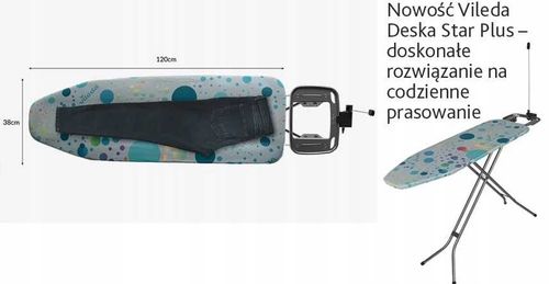 Deska do prasowania Vileda Star Plus na Arena.pl