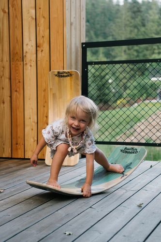 Switch Deska do balansowania z filcem dla dzieci 85cm bujak bezpieczna na Arena.pl