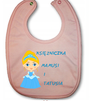 Śliniaczek Bawełniany Księżniczka