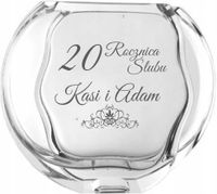 Wazon z grawerem PREZENT rocznica ślubu 10 20 30