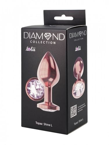 plug-butt plug diamond moonstone shine l rose gold na Arena.pl