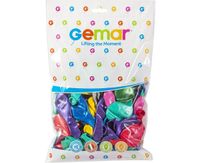 balony gemar mix metalizowane am80 100 szt