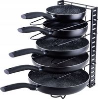 Kuchenny organizer patelni stojak na patelnie pokrywki GARNKI i