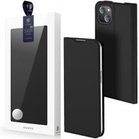 dux ducis skin pro kabura etui pokrowiec z klapką iphone 14 plus czarny