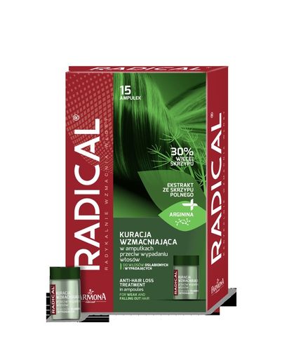RADICAL Kuracja wzmacniająca w ampułkach na Arena.pl