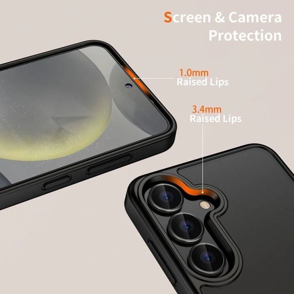 TECH-PROTECT MAGMAT GALAXY S25 EDGE MATTE BLACK zdjęcie 3